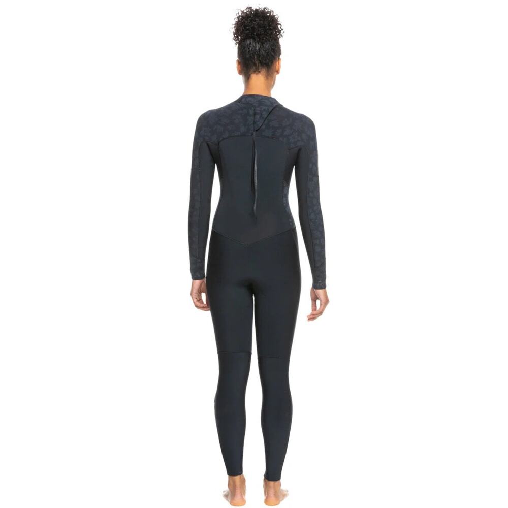 Roxy Women's Full Wetsuit 3/2mm Swell Series GBS Back Zip Surf Suit - Picture 4 of 10